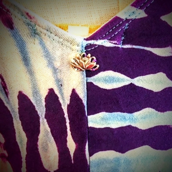 Multicolored Tie-Dye Sleeveless Dress - Picture 6 of 10